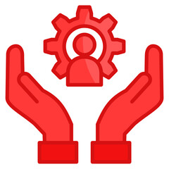 Support  Icon Element For Design