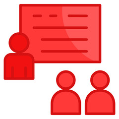 Teaching  Icon Element For Design