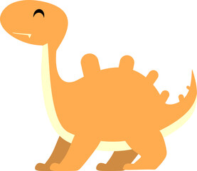 Cute Dinosaurus Illustration