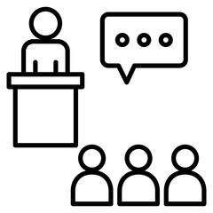 Mentor  Icon Element For Design