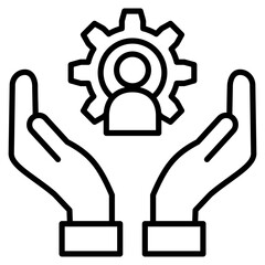 Support  Icon Element For Design