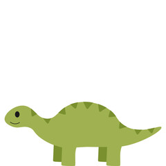 Cute Dinosaur Illustration