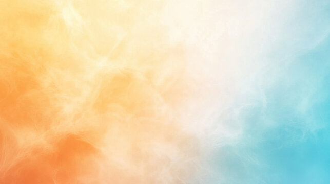 Vibrant gradient of orange and turquoise hues, ideal for a modern backdrop or digital design