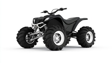 Fototapeta premium Exciting atv adventure outdoor trails action photography rugged terrain dynamic angles thrilling experience