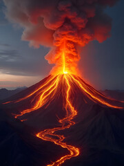 volcano eruption volcano