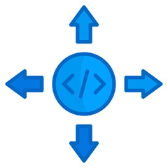 Deploy  Icon Element For Design