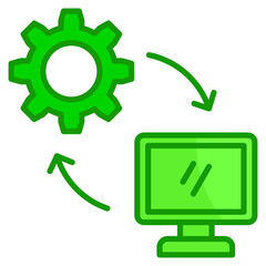 Integration  Icon Element For Design