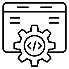 Code  Icon Element For Design