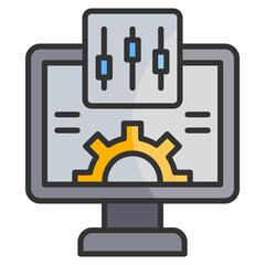 Configuration  Icon Element For Design