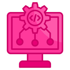 Obraz premium Version Control Icon Element For Design