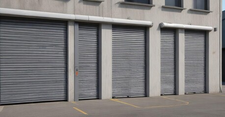 Selection of heavy-duty security roller shutters, reinforced, vandalism resistant, industrial strength, burglar proof