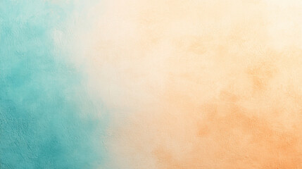 Obraz premium Soft Gradient Texture in Aqua and Peach Hues with Artistic Flow