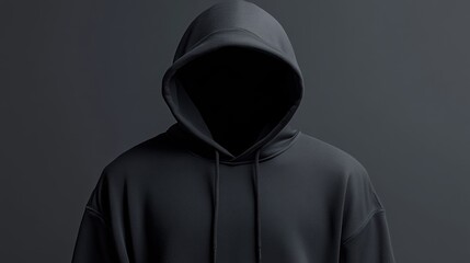 Man in Black Hoodie
