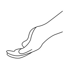 Hand Gestures Thin Line Icons