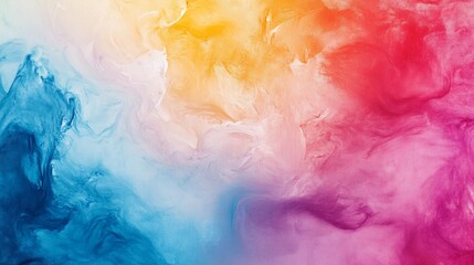 Fototapeta premium Abstract colorful swirls, vibrant fluid paint texture background.