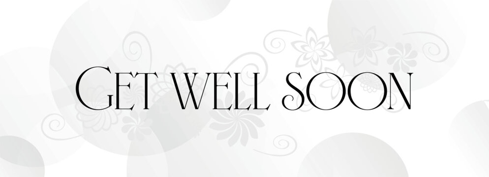 GET WELL SOON card	
