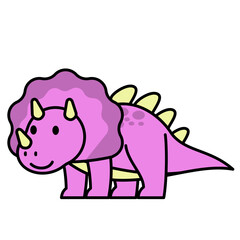 Dinosaur Cute Illustration