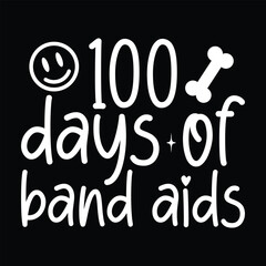 100 days of band aids