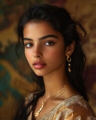 Award-winning professional portrait with soft shadows and low contrast, color grading enhancing the subject beauty, captured in crisp, sharp digital photography in 4K