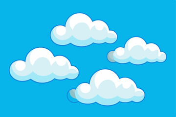 Cloud Vector and Illustrations for Graphic Design