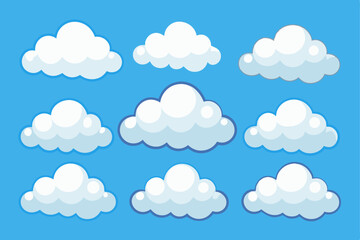 Cloud Vector and Illustrations for Graphic Design