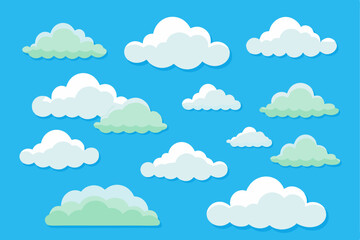 Cloud Vector and Illustrations for Graphic Design