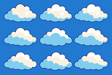 Cloud Vector and Illustrations for Graphic Design