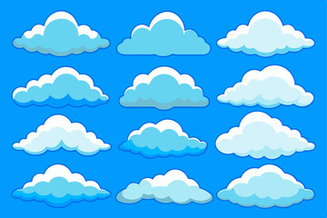 Cloud Vector and Illustrations for Graphic Design