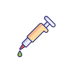 Pipette vector icon