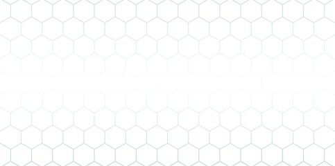 Hexagon Pattern Background – Geometric Abstract Blue Tech Design