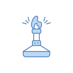 Bunsen Burner vector icon