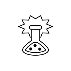 Chemical Reaction vector icon