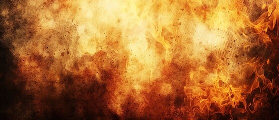 burning background