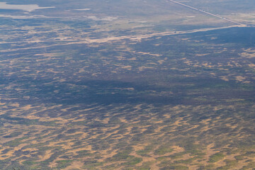 A view from the rim of the Ngorogoro crater in Tanzania