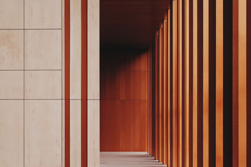 Obraz premium Close-up City, Minimalism, Building Facades, Aesthetics, Spring, Autumn, Blooming Trees, Street, Perspective, Beautiful Architecture, Neutral Background, European City, New York, China