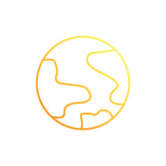 Planet vector icon