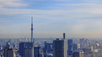 Fototapeta premium 都心散歩 シティービュー