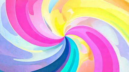 Retro vibe: colorful gradient infused with dynamic elements, combining nostalgic aesthetics, contemporary appeal, creating a bold visual experience for vibrant, groovy themed videos.