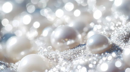 Luminous Pearls: Sparkling Elegance 