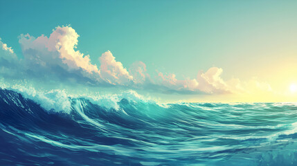 Abstract and Creative Background. Space for writing. Background for social media posts and blogs.