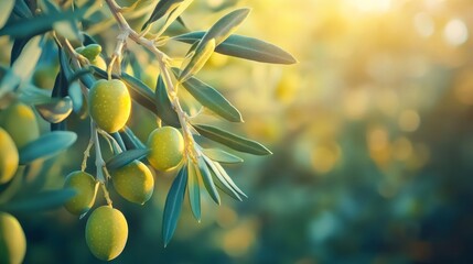 garden with olive trees. Harvest-ready Mediterranean olive field. Ripe fresh olives from an Italian olive grove. fresh olives. Olive farm. Oil from fresh olives
