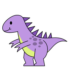Obraz premium Dinosaur Cute Illustration
