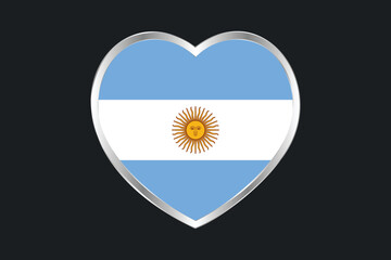 Argentina flag sign, Argentina flag vector graphic, Argentina country flag is a symbol of freedom, National Argentina flag, vector illustration
