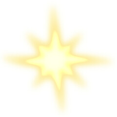 Obraz premium golden stars isolated on white background