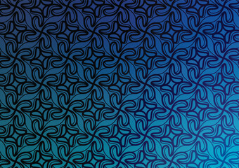 Abstract dark blue gradient pattern line background