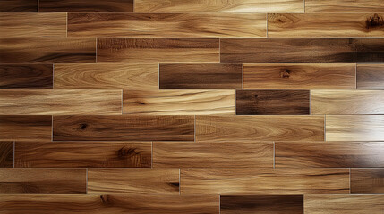 Dark Brown Wood Floor Creates a Rustic and Warm Atmosphere Background Texture Design.