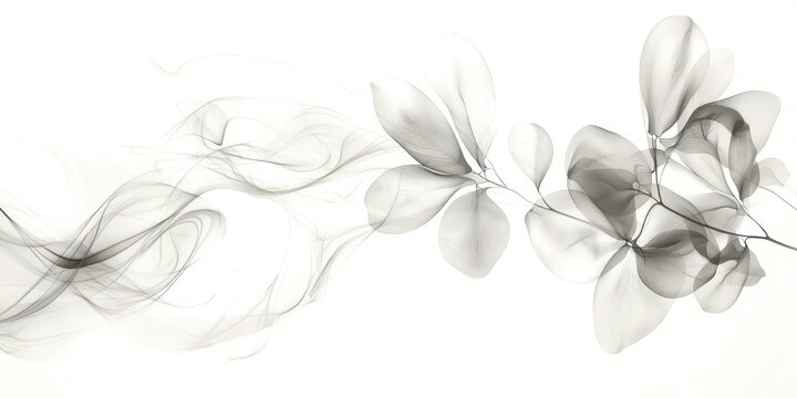 Drawing of a flower with a stem