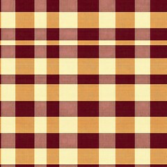 Burgundy Checkered Seamless Picnic Blanket Fabric Design