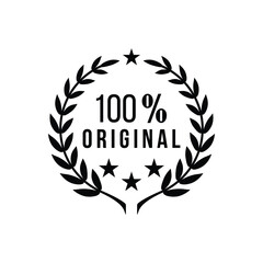 Obraz premium 100% original Decorated Seal Stamp Icon Hand Drawn Label Design Vector Graphic Stock Illustration