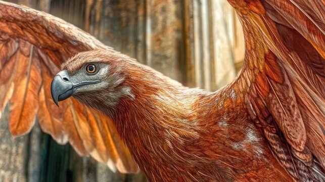 A striking image of a black raven breaking free from a fiery, smoke-like trail against an abstract background, symbolizing freedom and transformation.